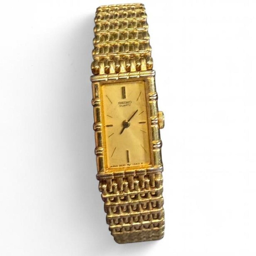 Vintage 90s Seiko Gold Tone Women's Watch